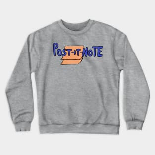 Post-It Note Shirt For Jitka Crewneck Sweatshirt